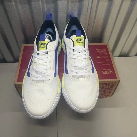 Vans Ultrarange True White Multi Men’s Shoes NEW - Picture 4 of 5